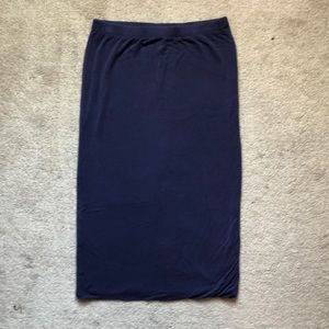 Rebel Sugar Blue Fitted Skirt